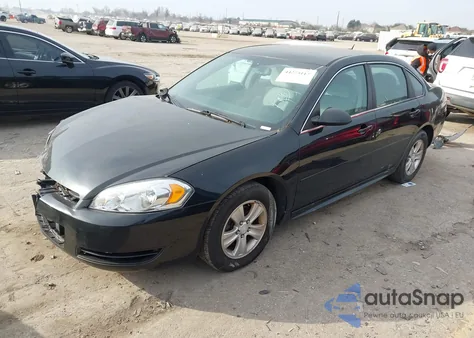 2013 Chevrolet Impala Ls from USA, damaged, VIN 2G1WF5E31D1227712